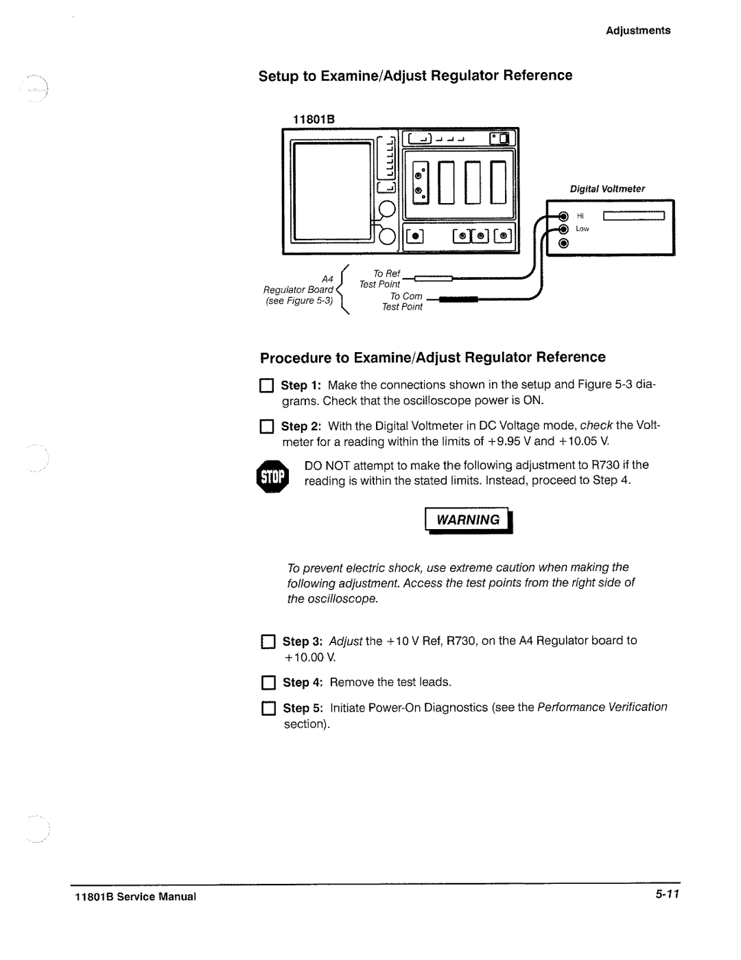 Tektronix 11801B manual 