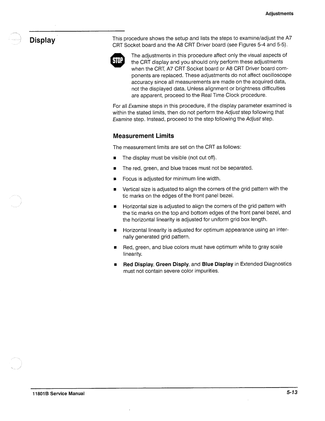 Tektronix 11801B manual 