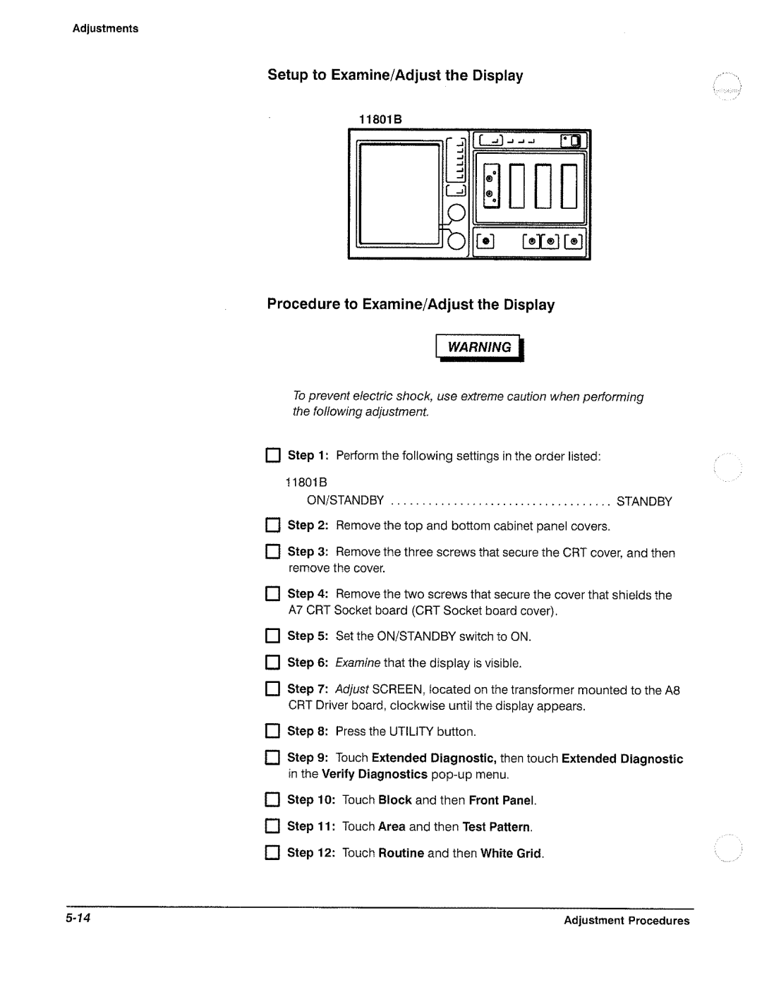 Tektronix 11801B manual 