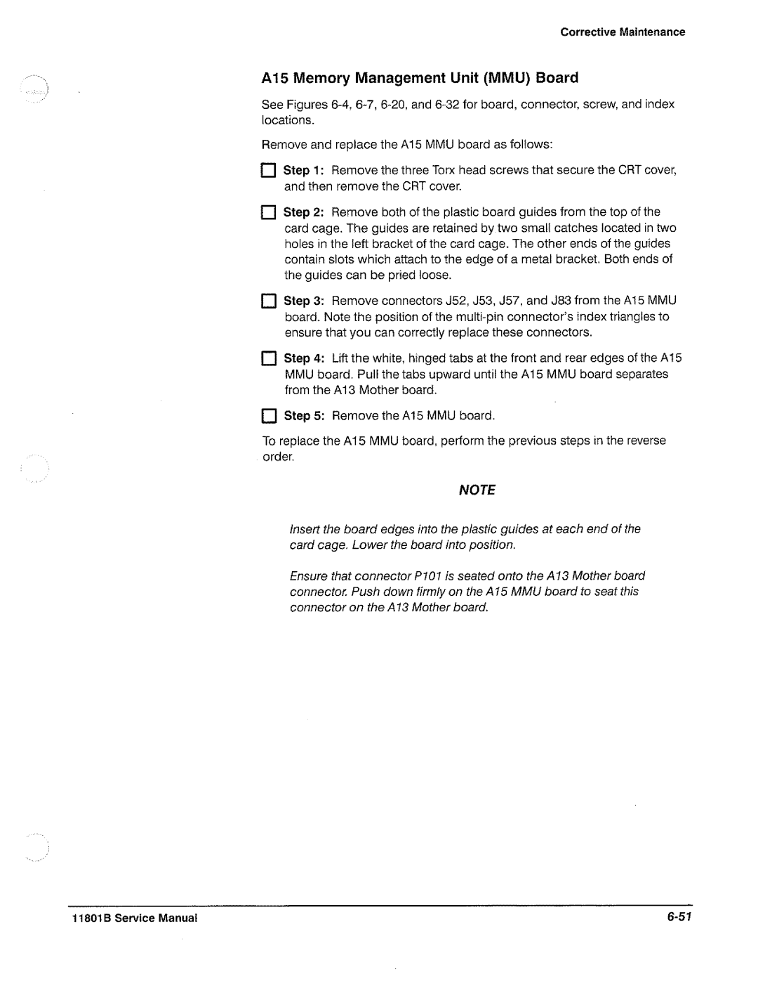 Tektronix 11801B manual 