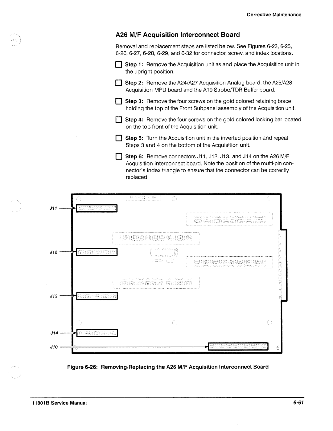 Tektronix 11801B manual 