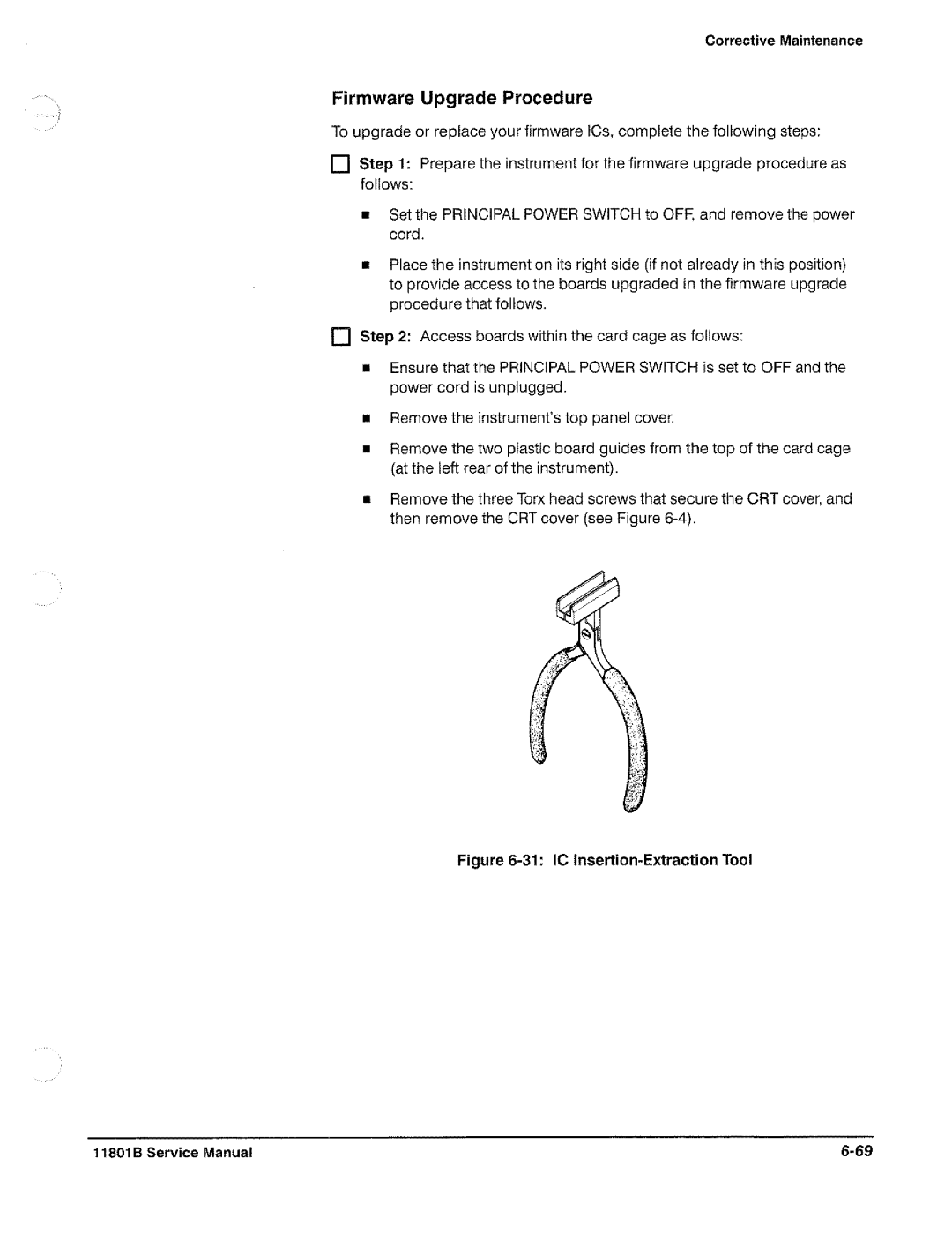 Tektronix 11801B manual 