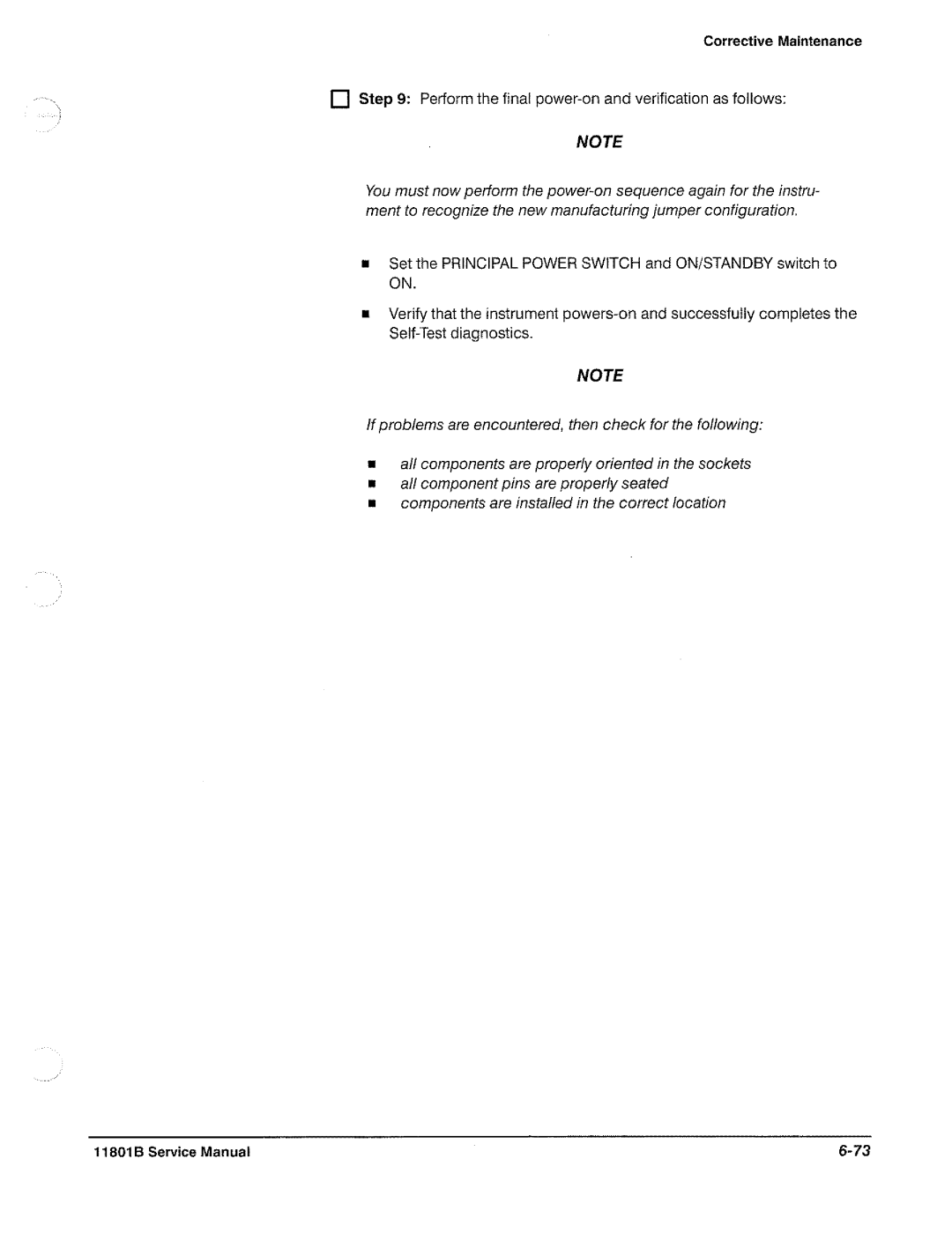 Tektronix 11801B manual 