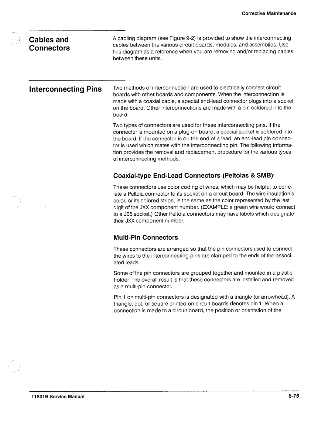 Tektronix 11801B manual 