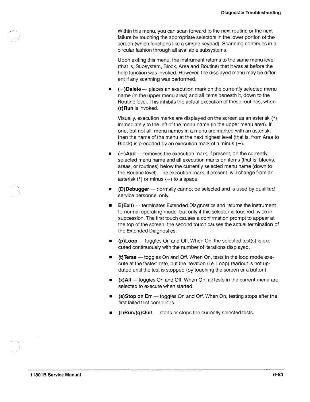 Tektronix 11801B manual 