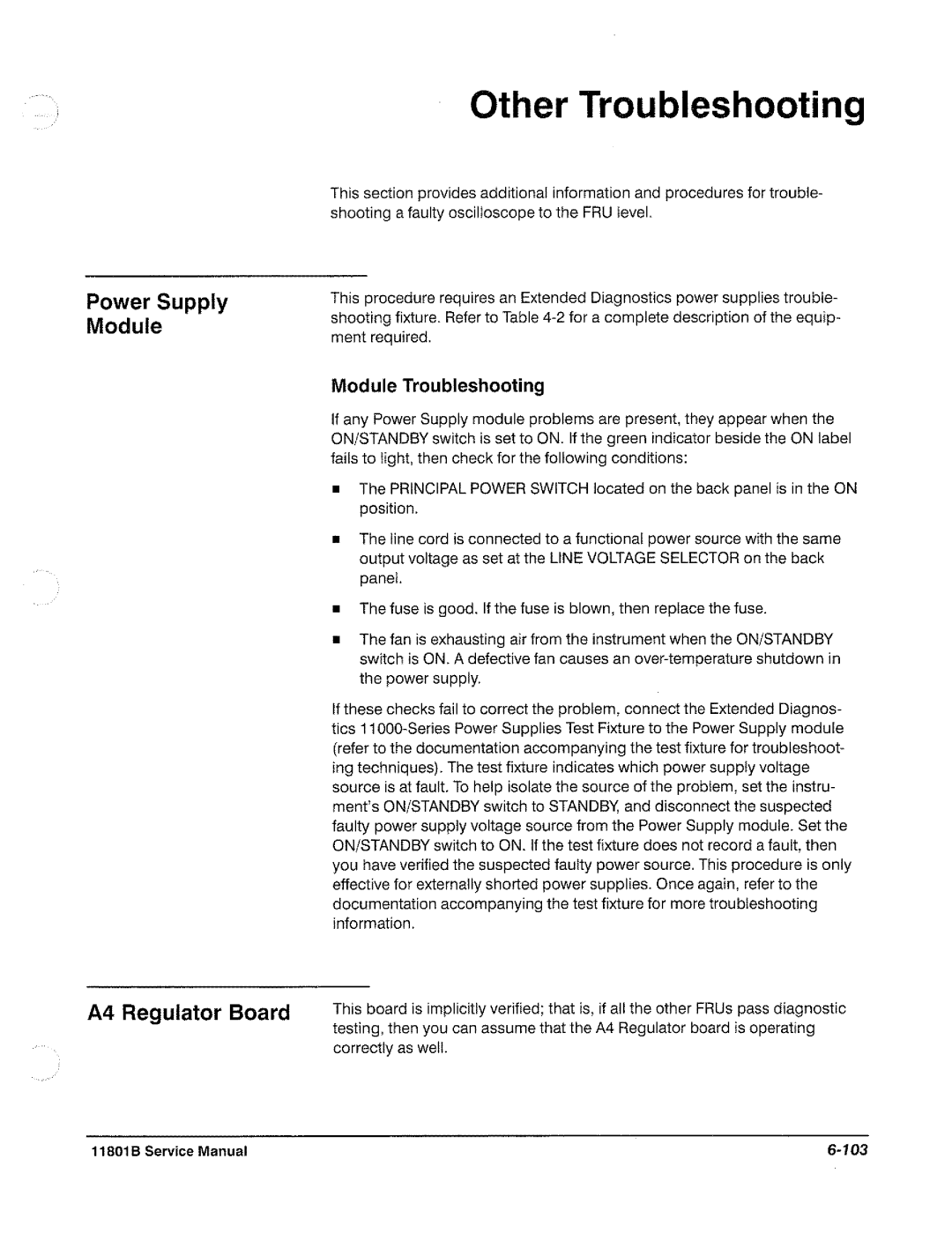 Tektronix 11801B manual 