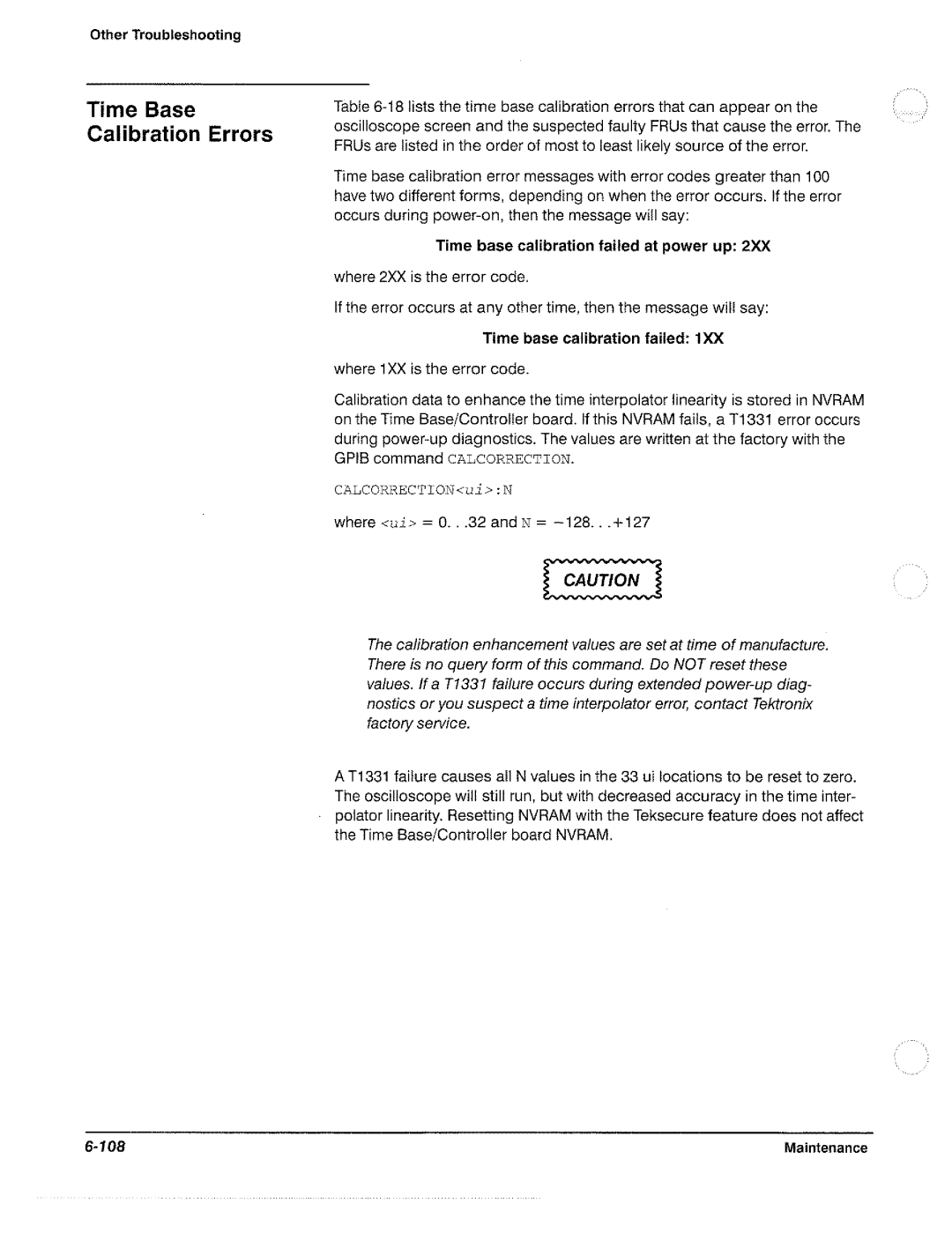 Tektronix 11801B manual 