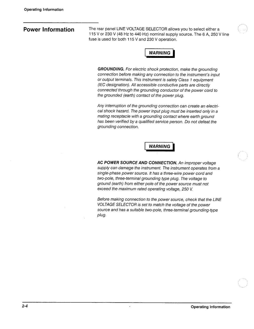 Tektronix 11801B manual 