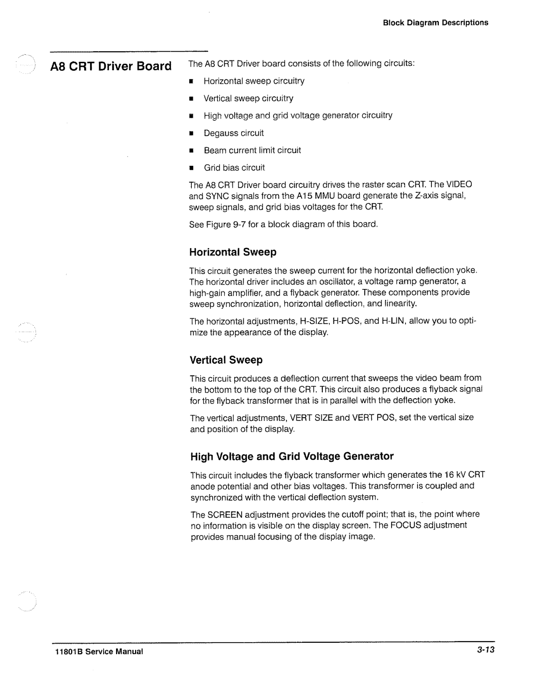 Tektronix 11801B manual 