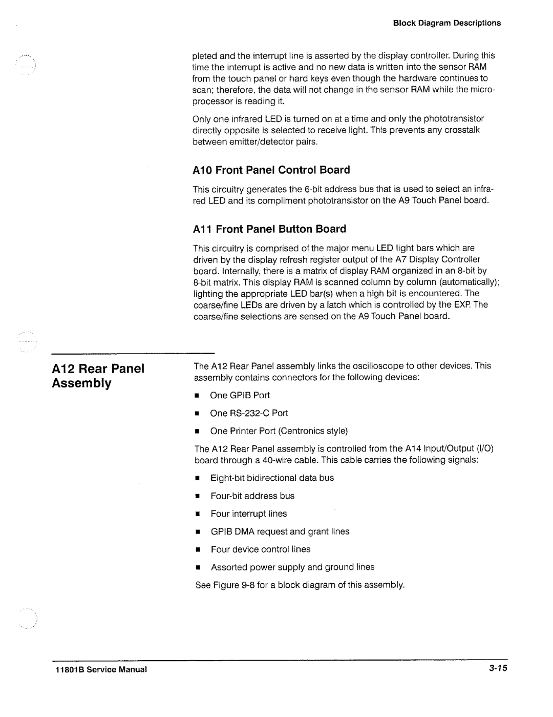 Tektronix 11801B manual 