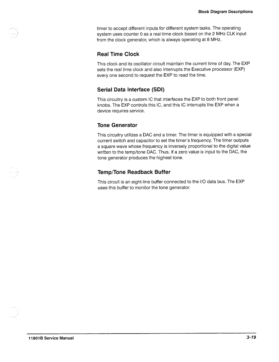 Tektronix 11801B manual 