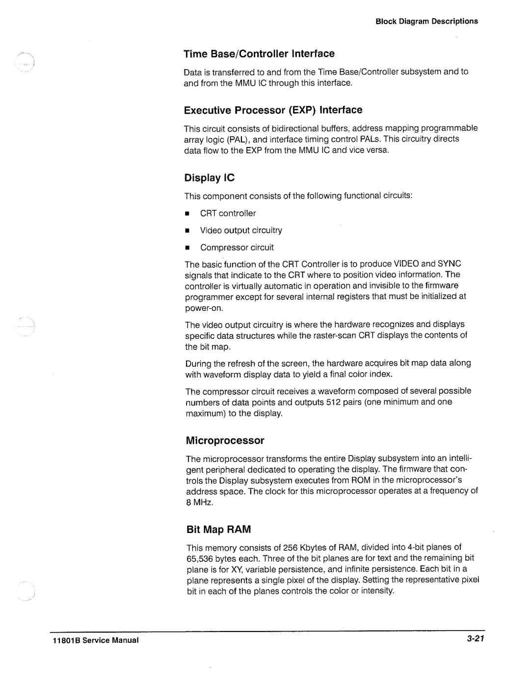 Tektronix 11801B manual 