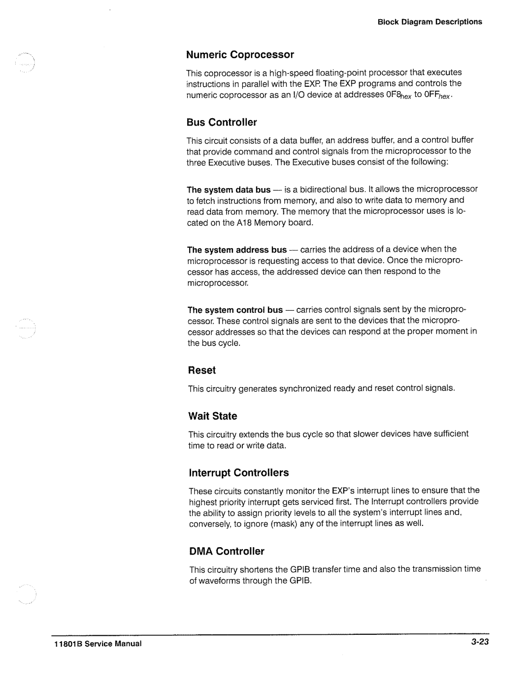 Tektronix 11801B manual 