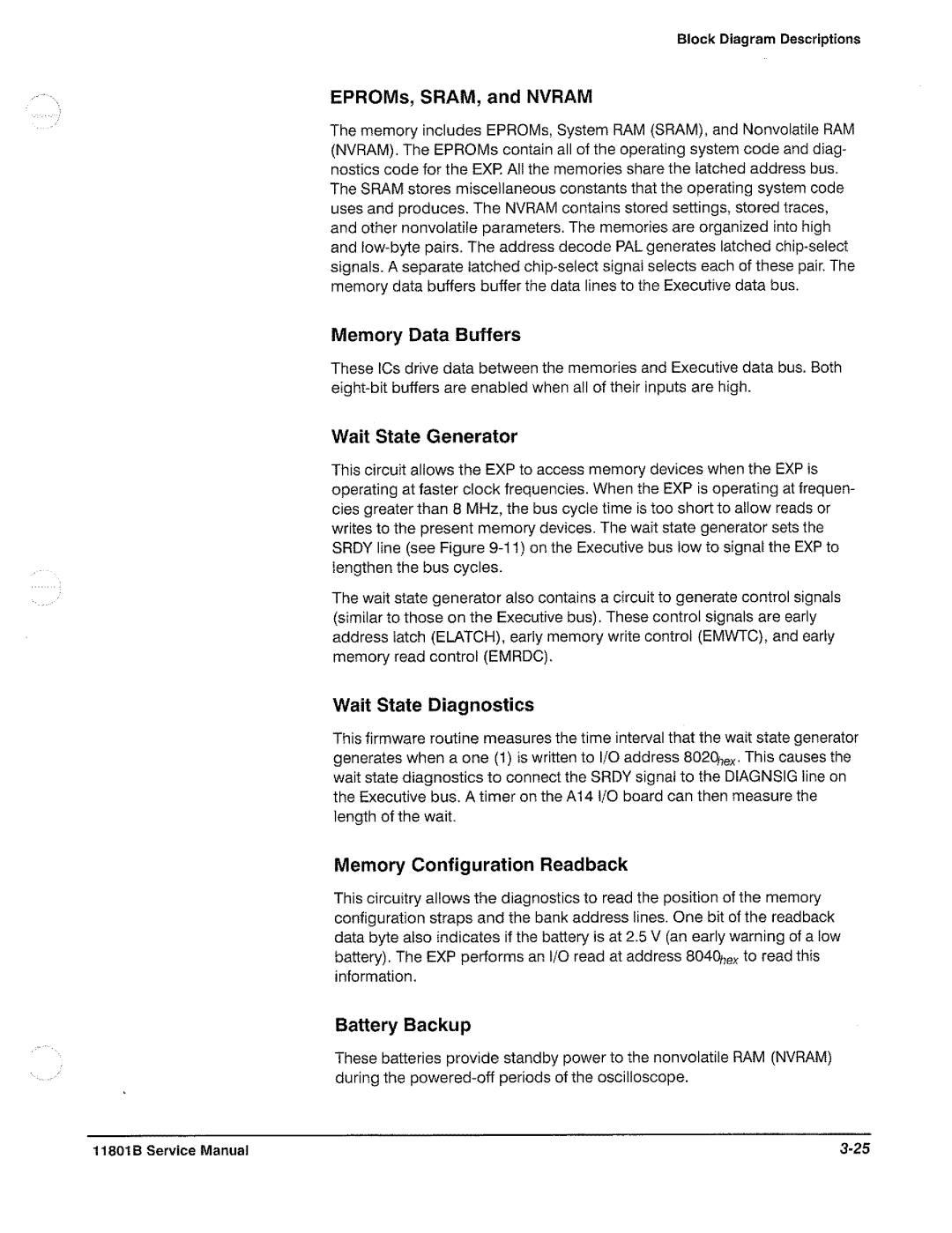 Tektronix 11801B manual 