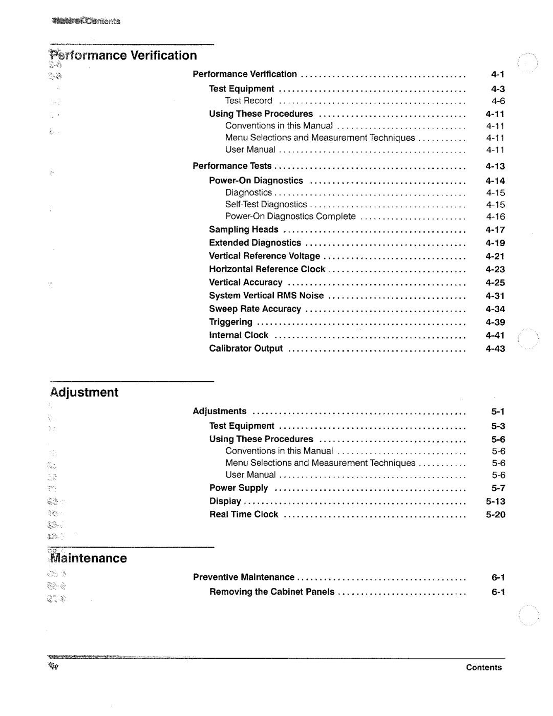 Tektronix 11801B manual 