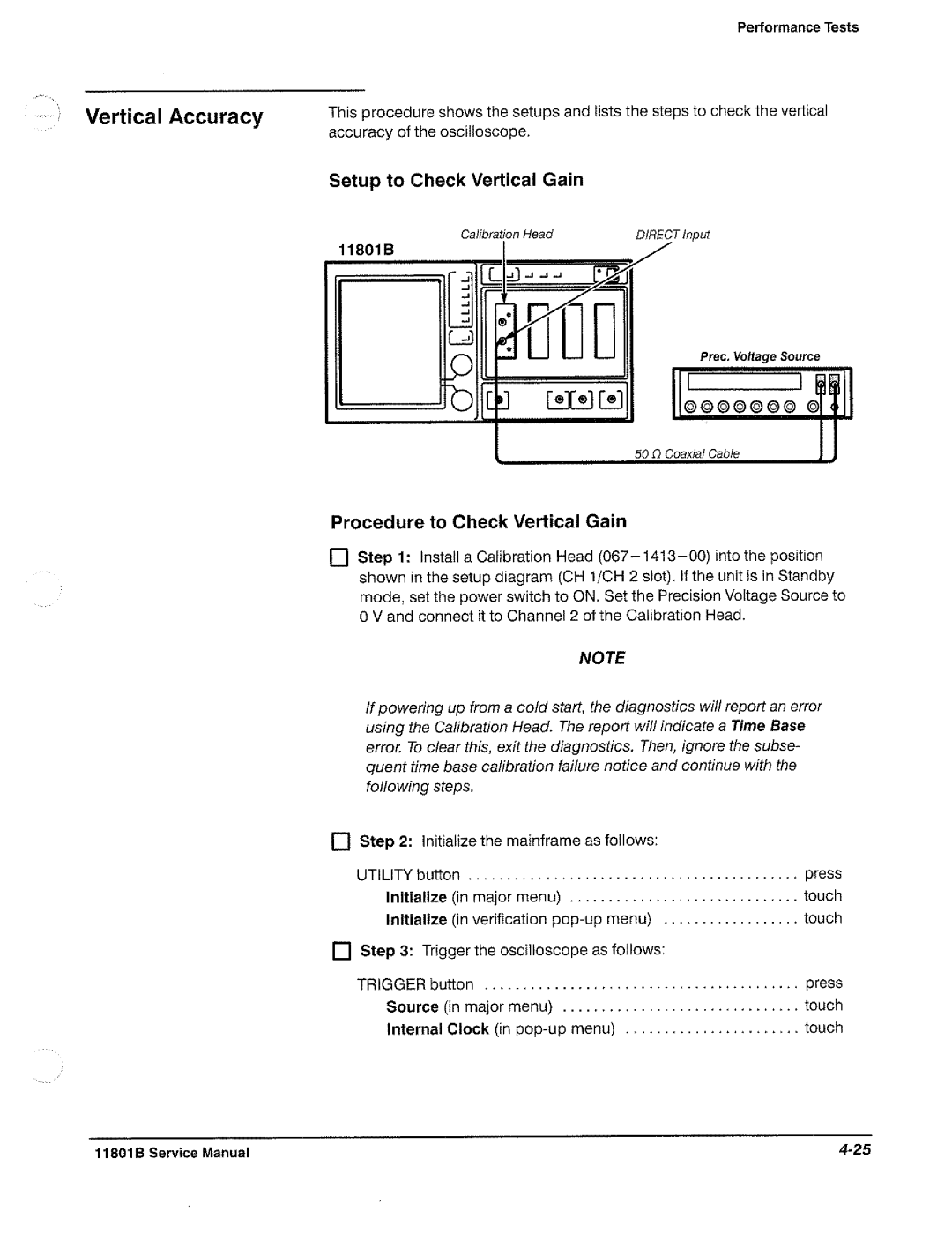 Tektronix 11801B manual 