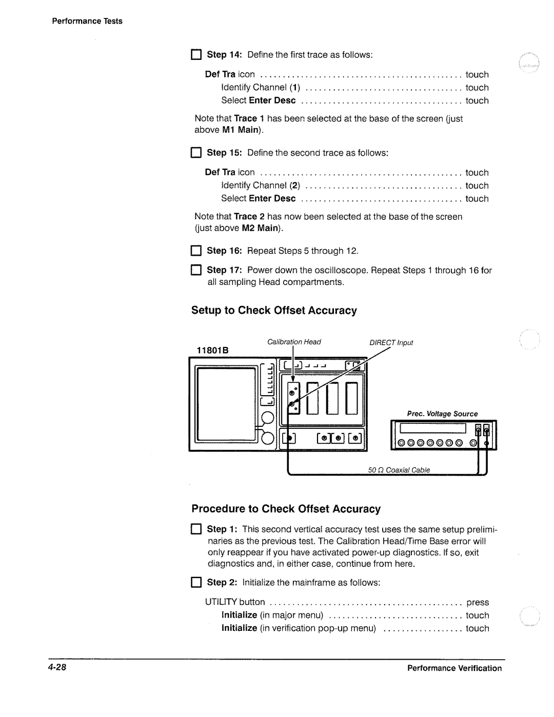 Tektronix 11801B manual 