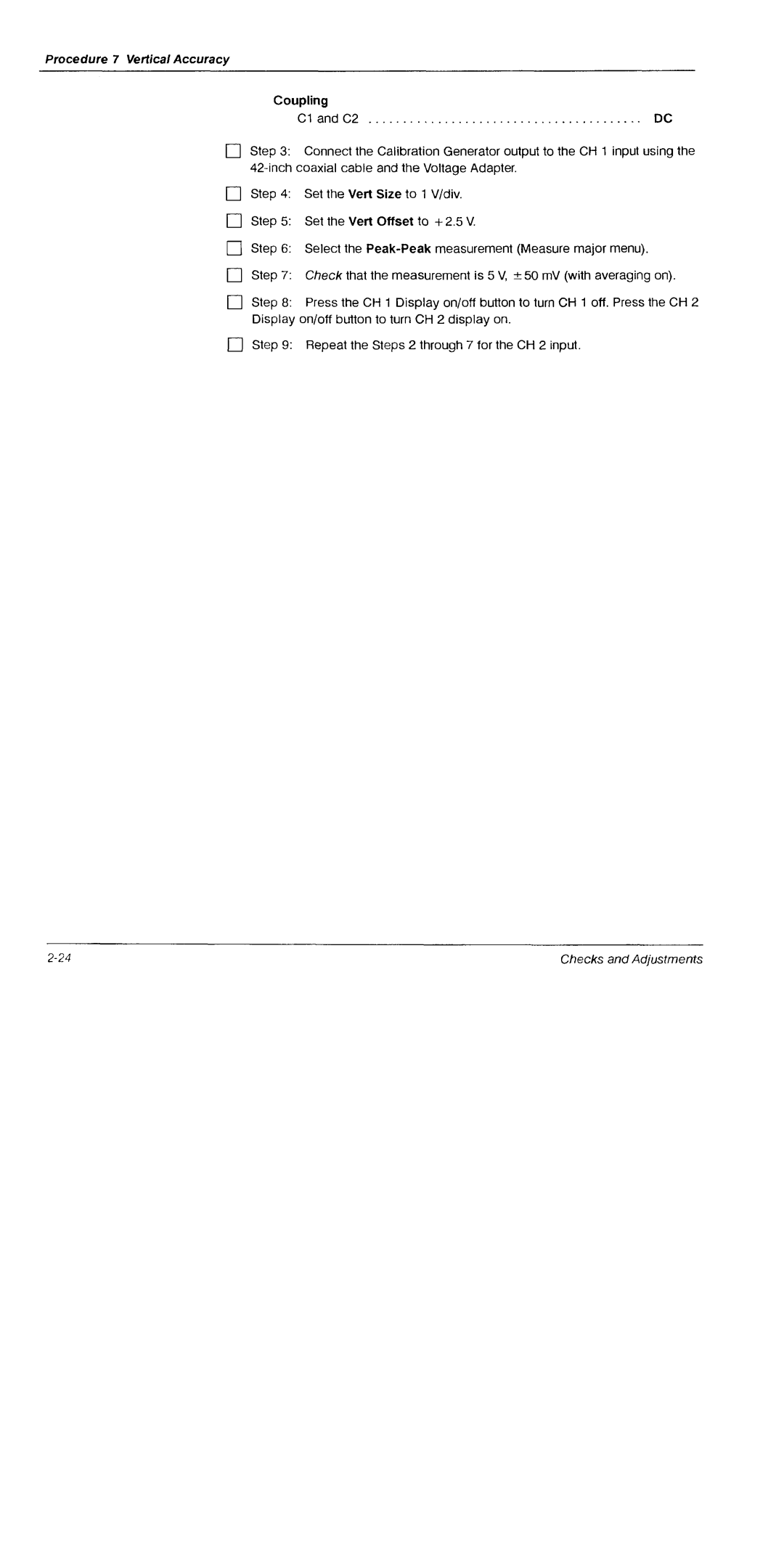Tektronix 11A16 manual 