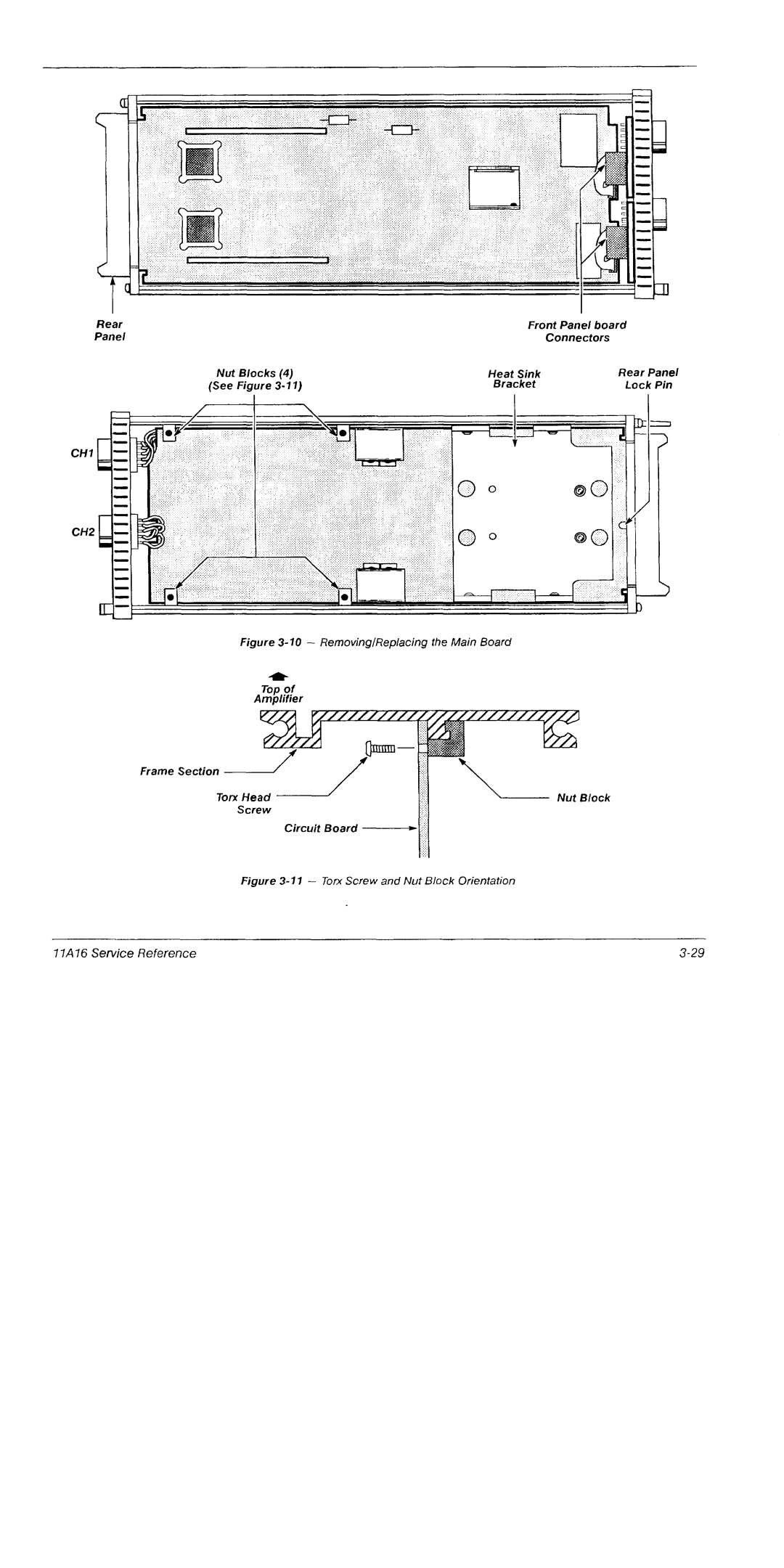 Tektronix 11A16 manual 