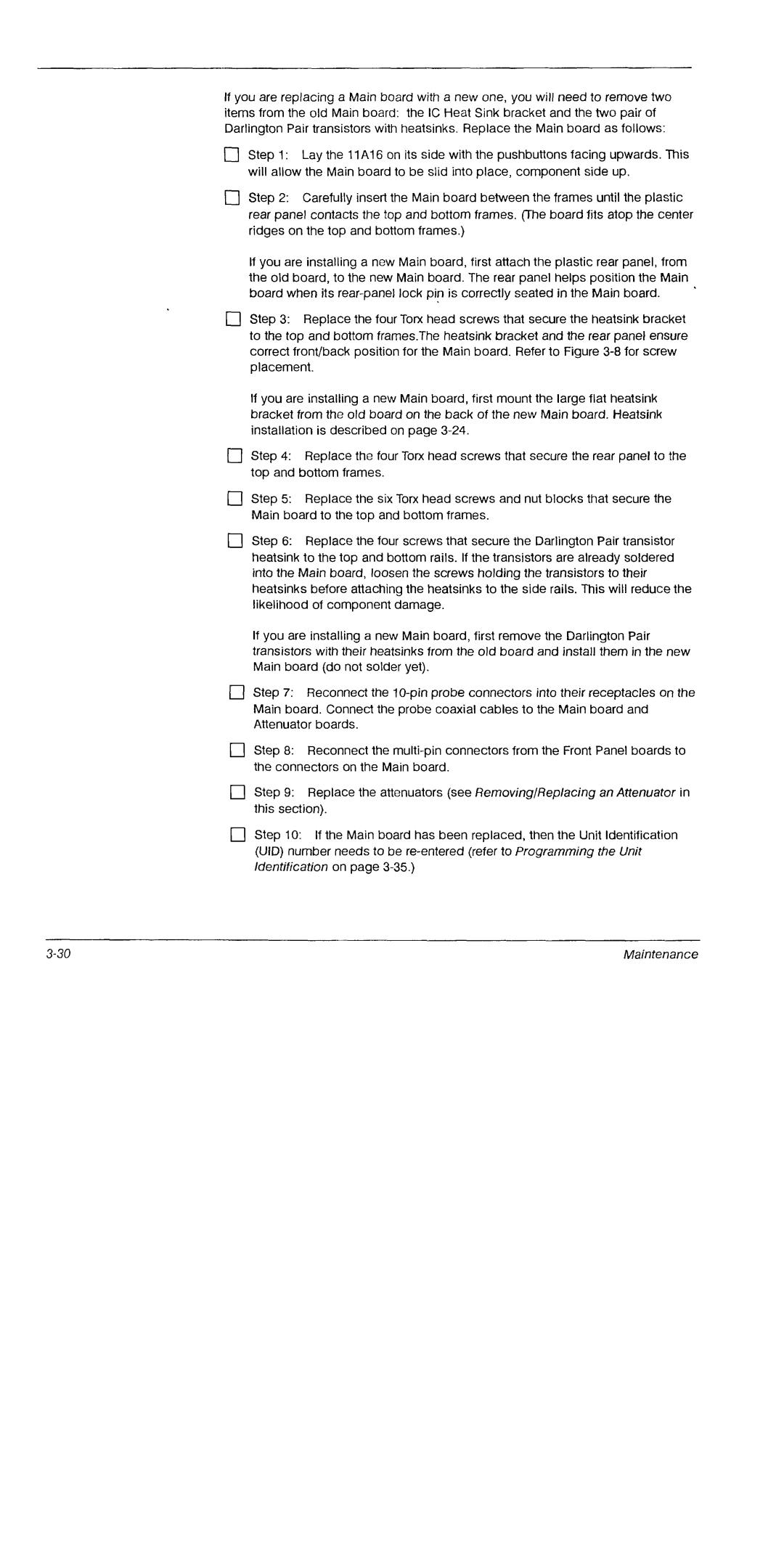 Tektronix 11A16 manual 