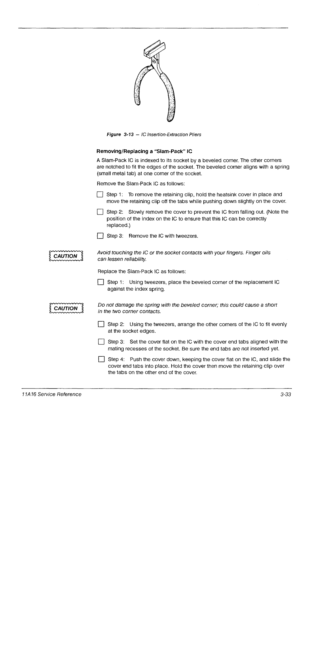 Tektronix 11A16 manual 