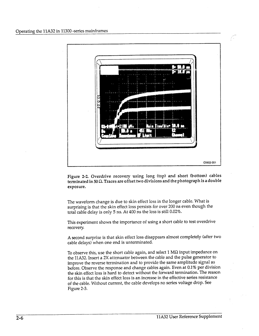 Tektronix 11A32 manual 