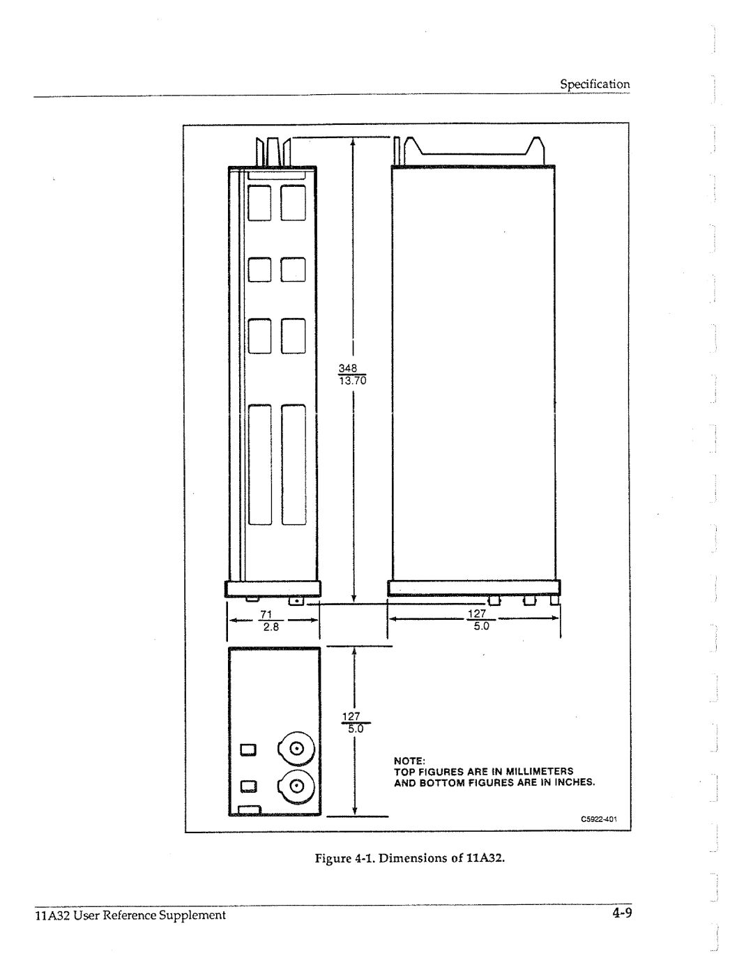 Tektronix 11A32 manual 