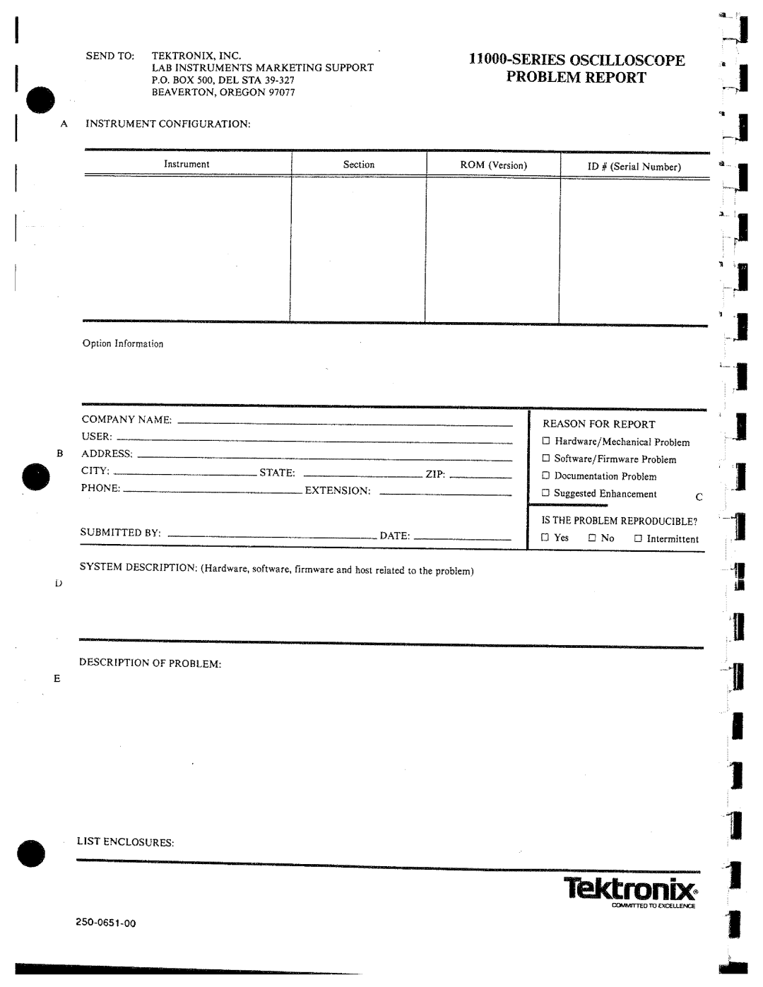 Tektronix 11A32 manual 