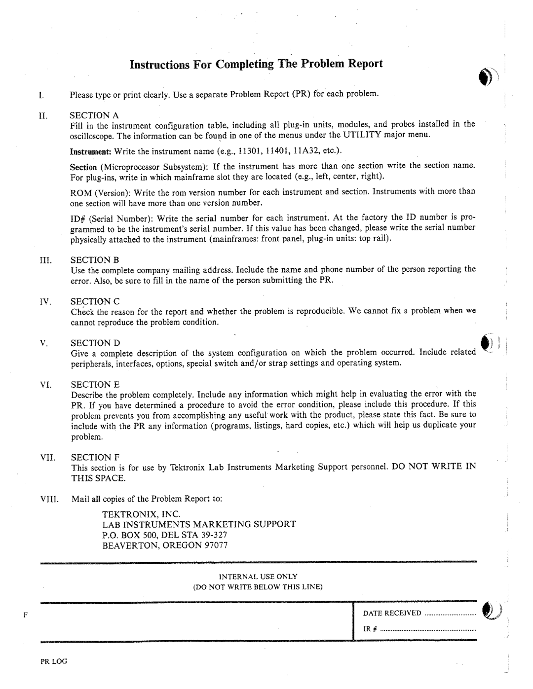 Tektronix 11A32 manual 