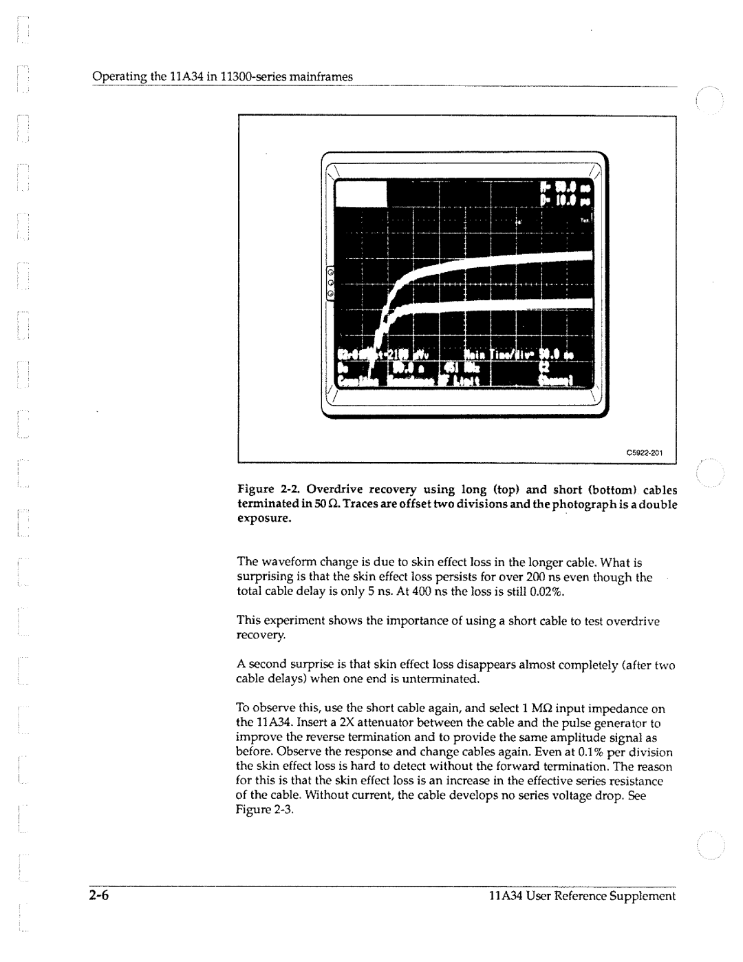 Tektronix 11A34 manual 