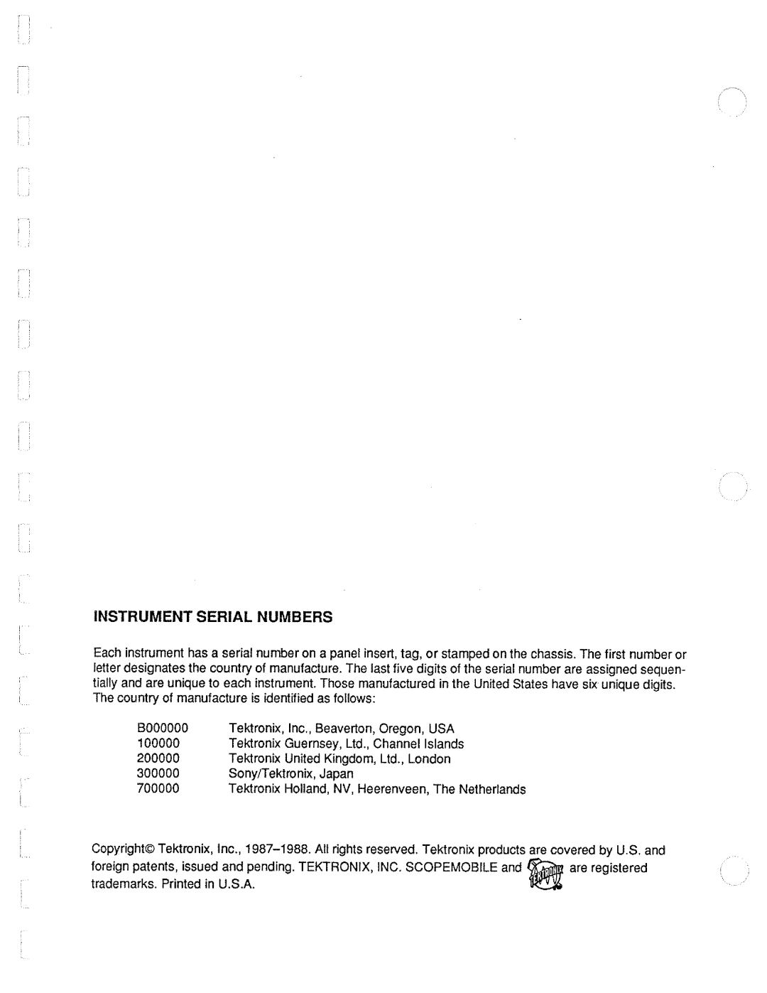 Tektronix 11A34 manual 