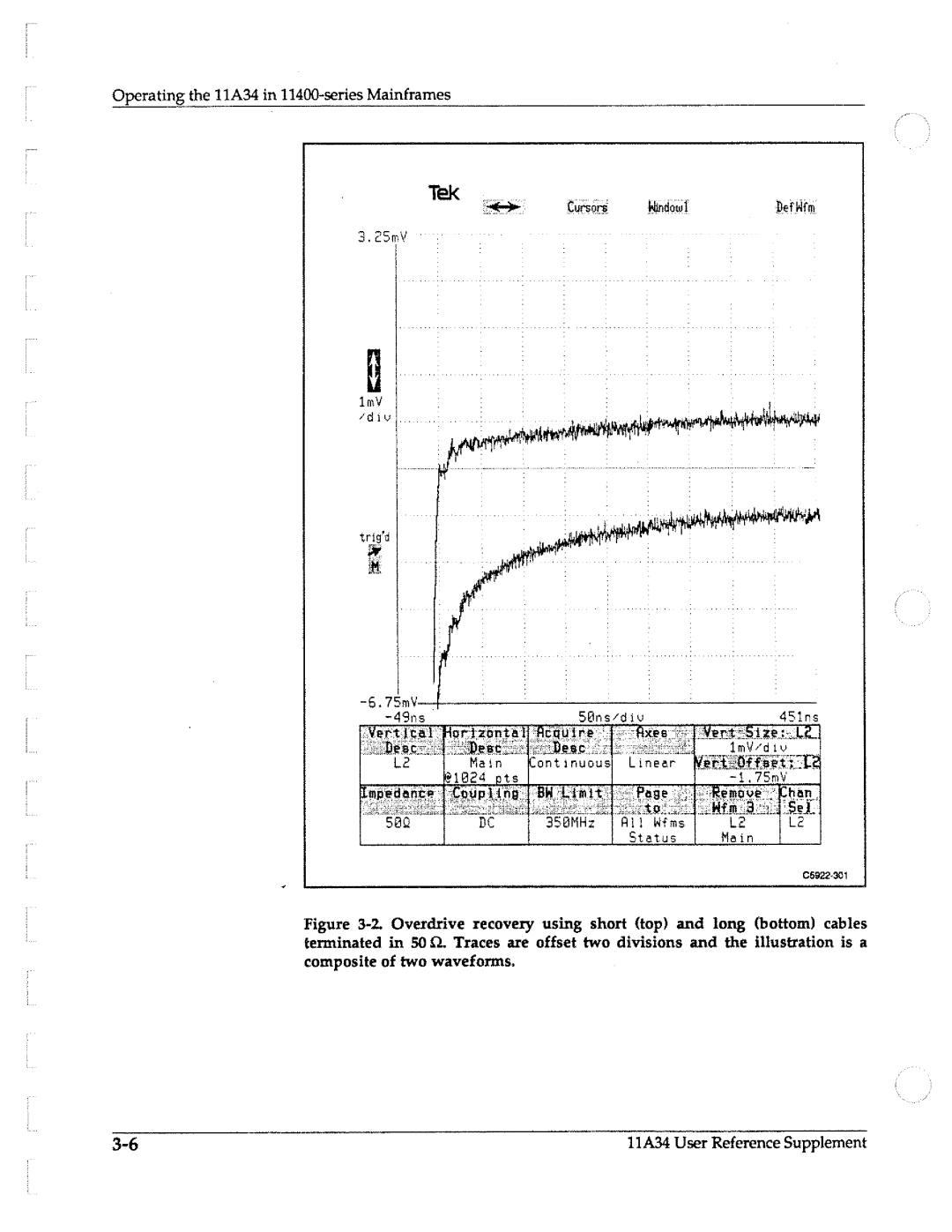 Tektronix 11A34 manual 