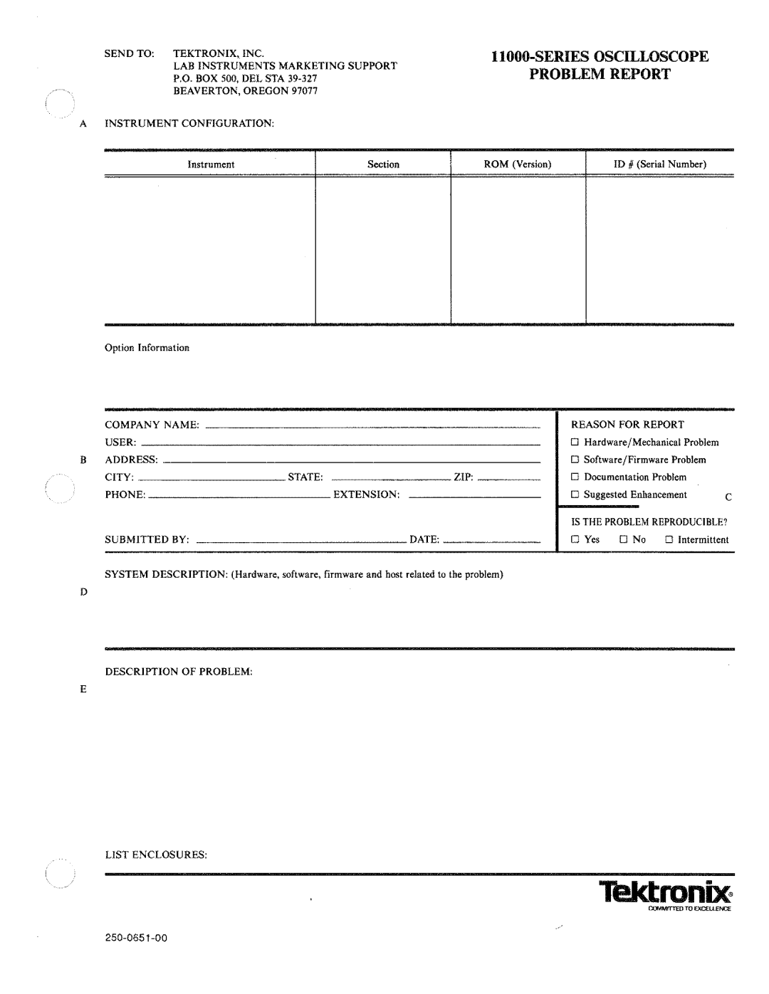 Tektronix 11A34 manual 