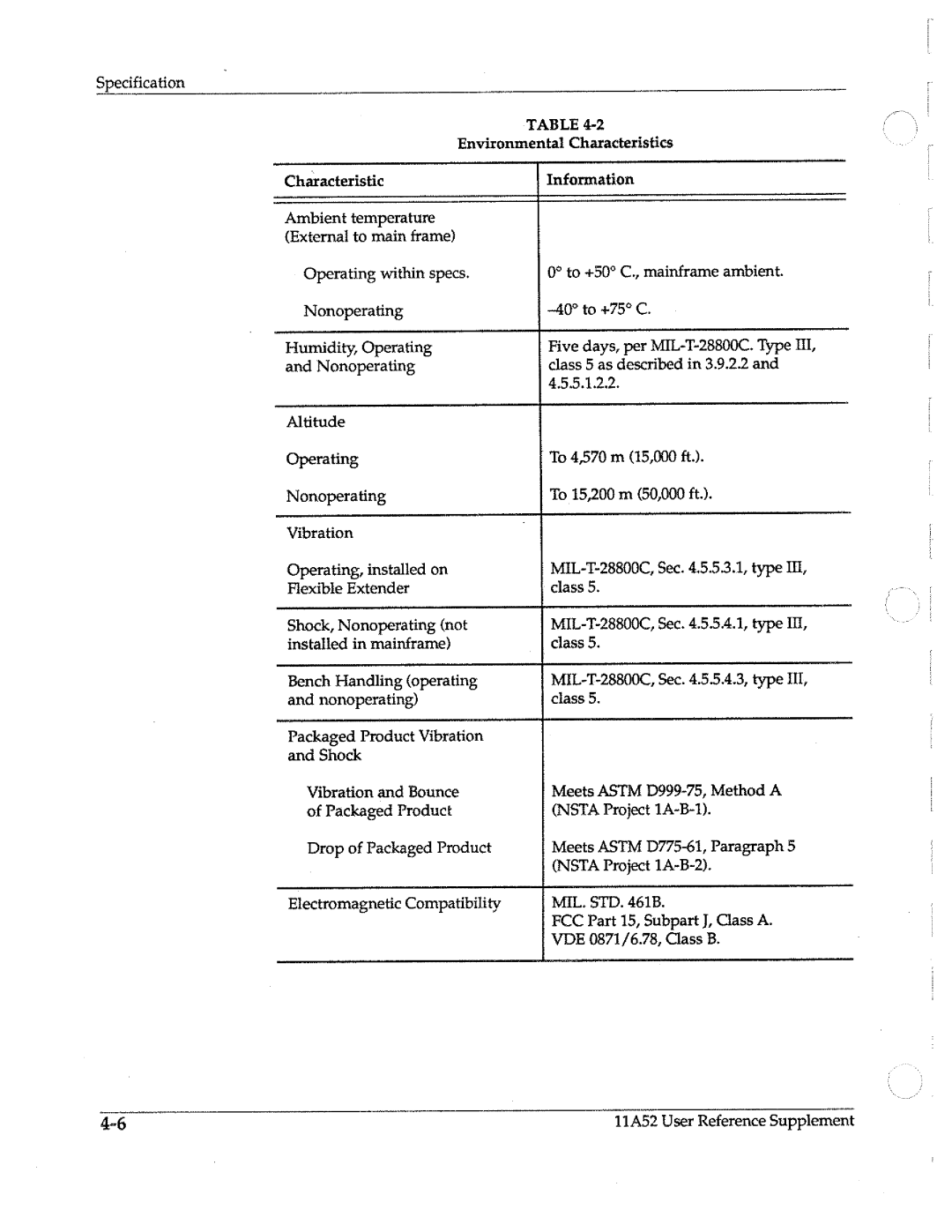 Tektronix 11A52 manual 