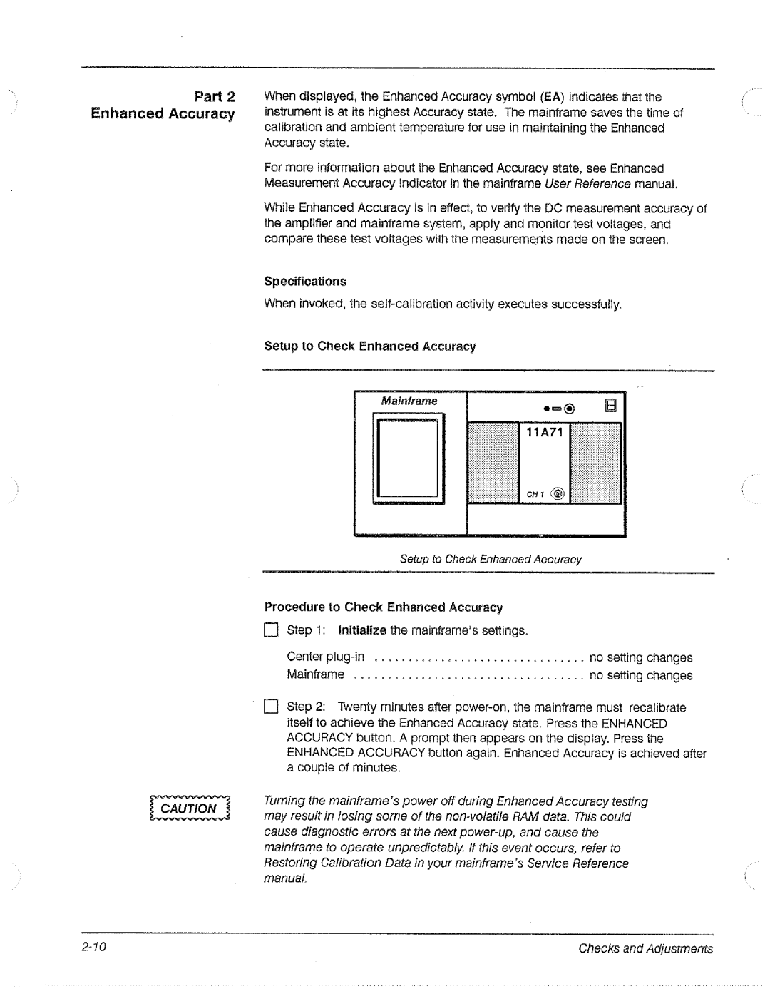 Tektronix 11A71 manual 