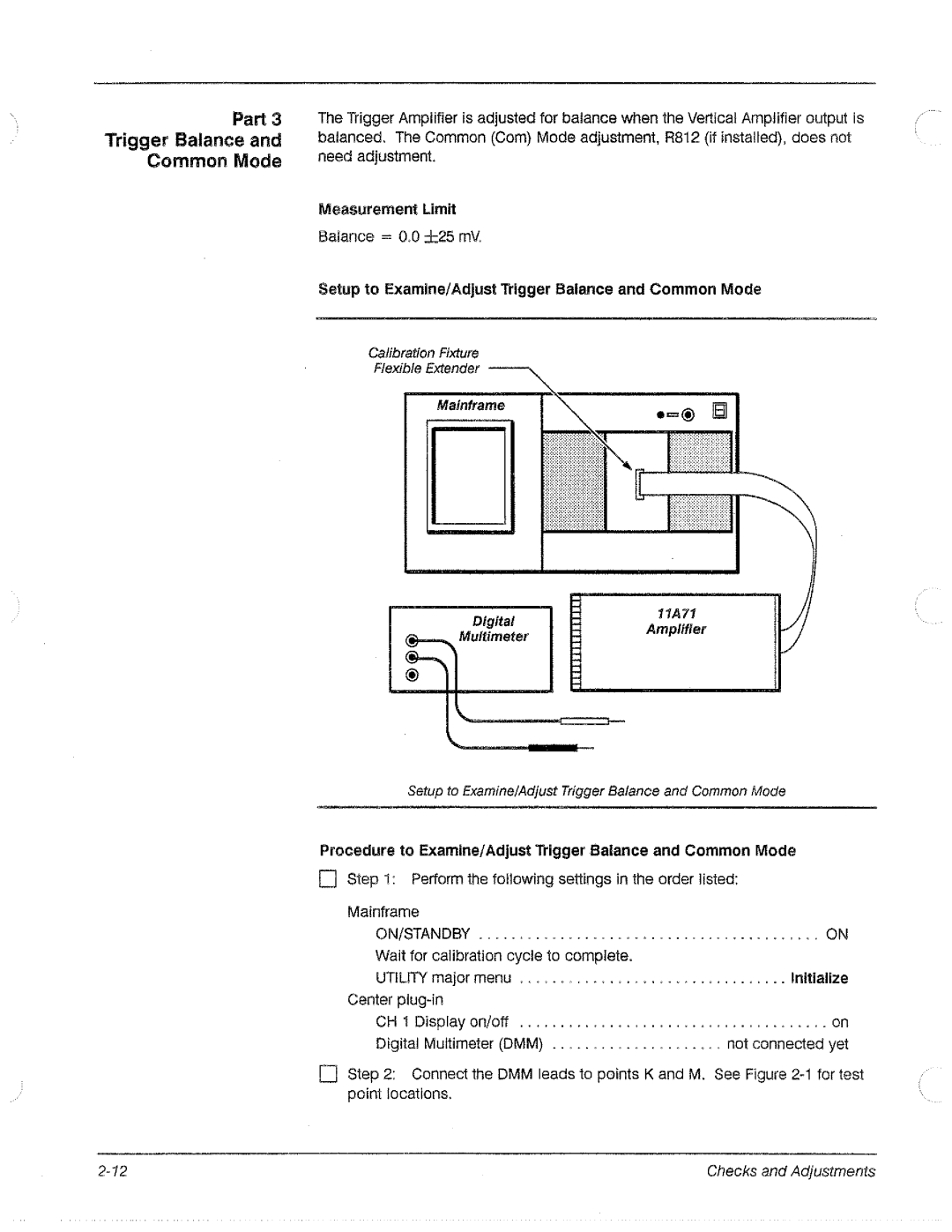 Tektronix 11A71 manual 