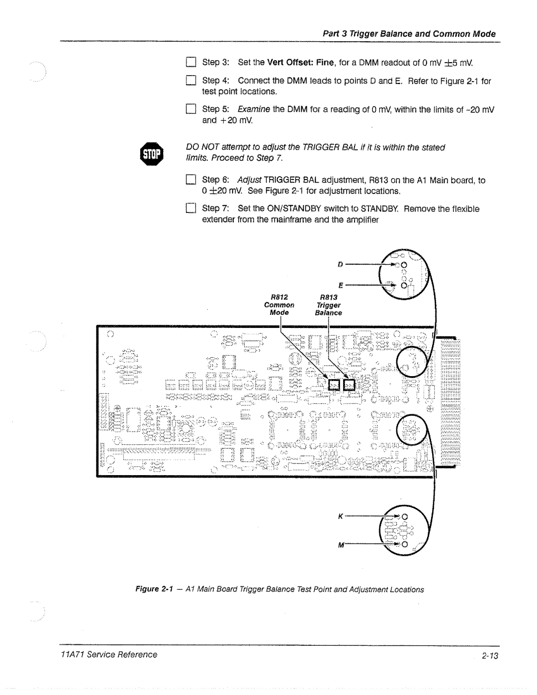 Tektronix 11A71 manual 