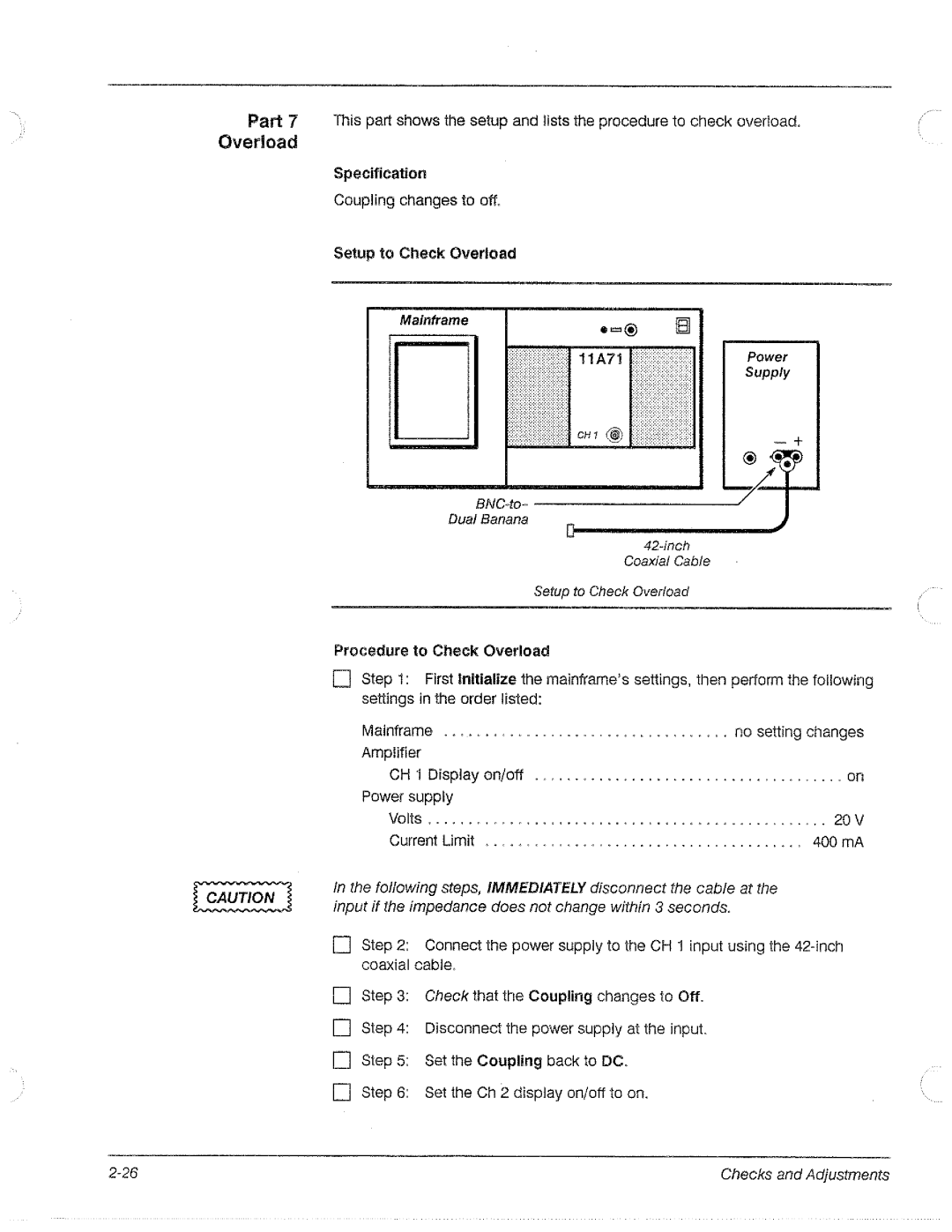 Tektronix 11A71 manual 