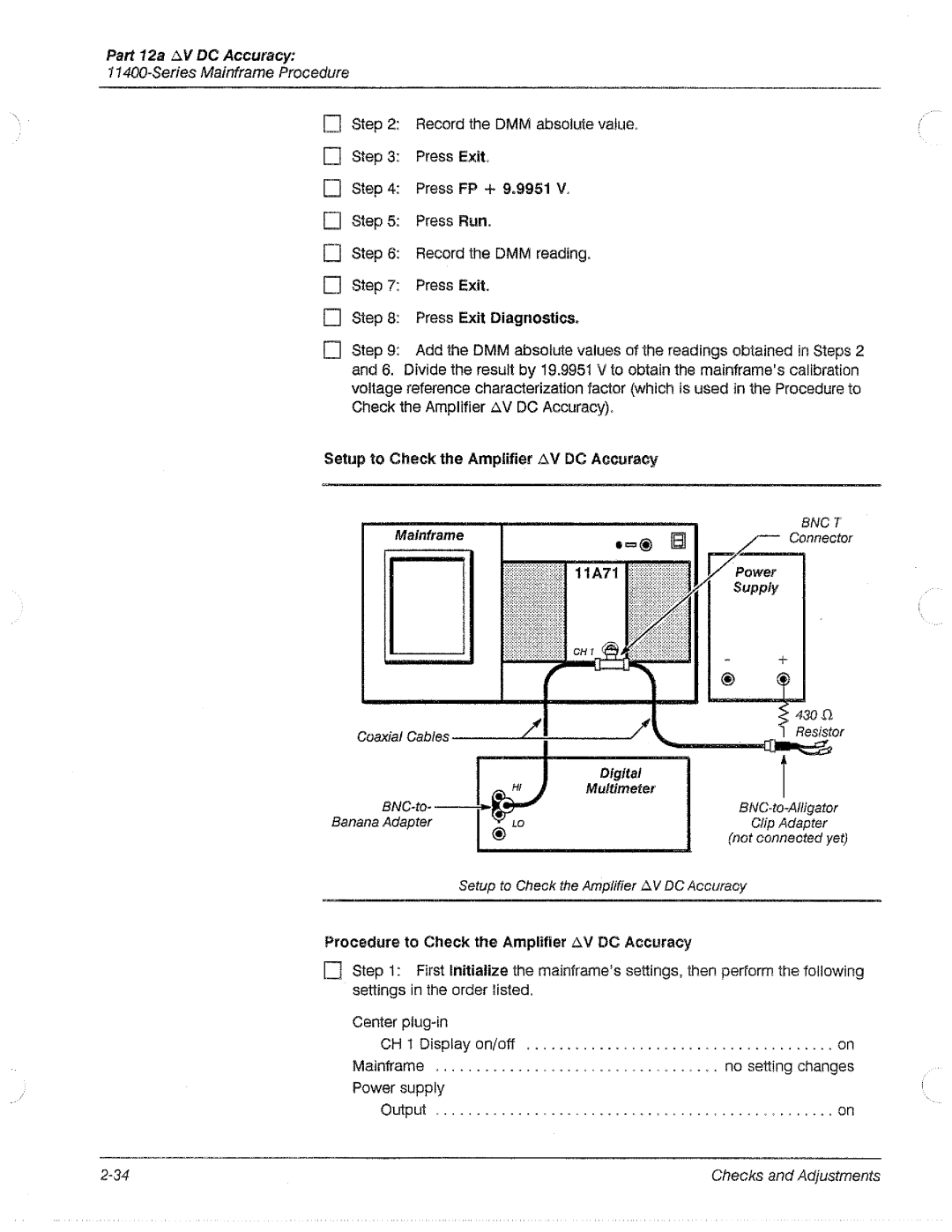 Tektronix 11A71 manual 