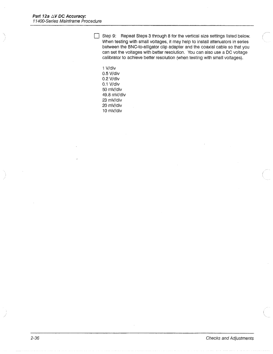 Tektronix 11A71 manual 