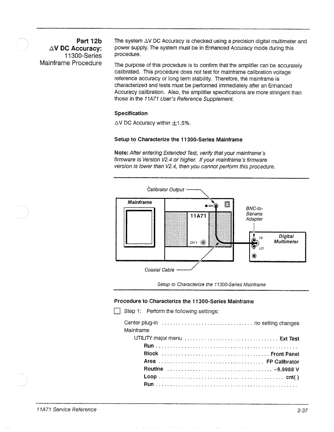 Tektronix 11A71 manual 