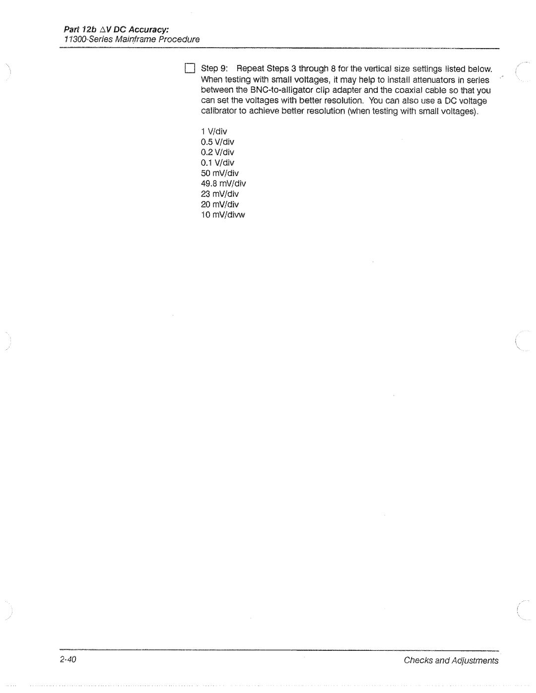Tektronix 11A71 manual 