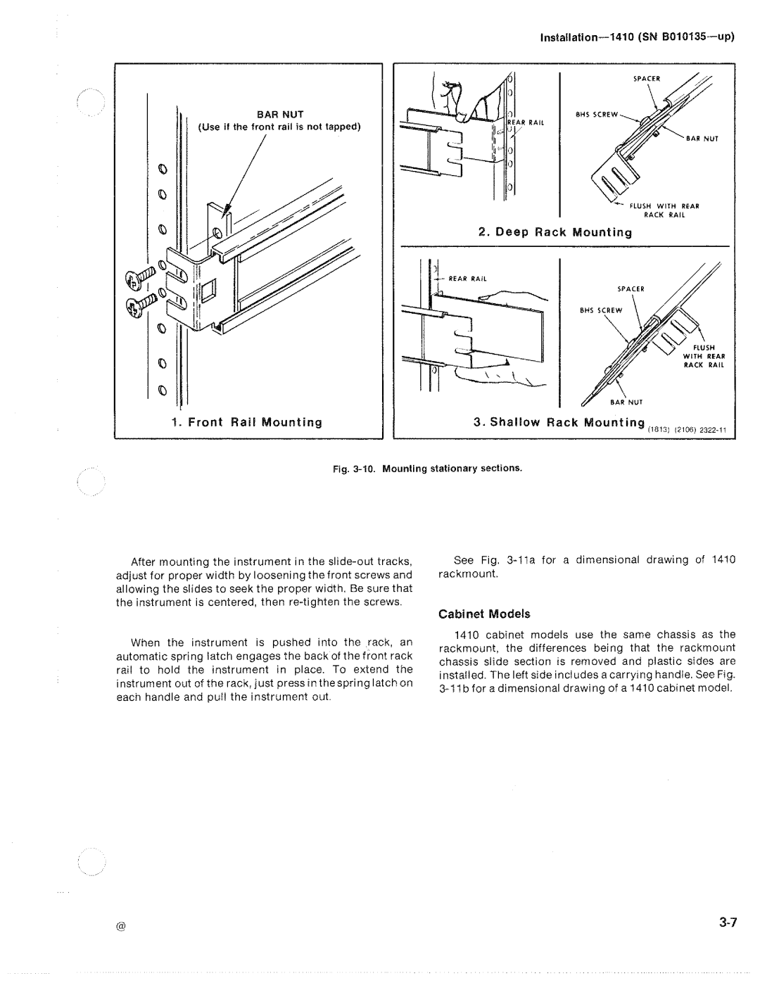 Tektronix 1410 manual 