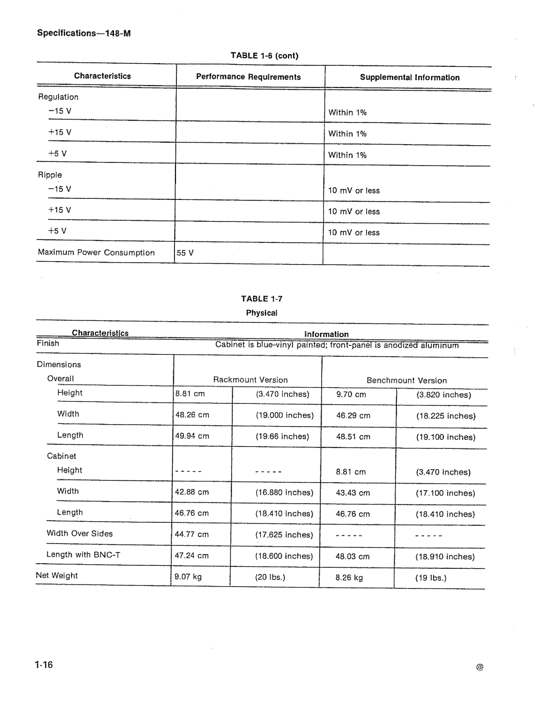 Tektronix 148-M manual 