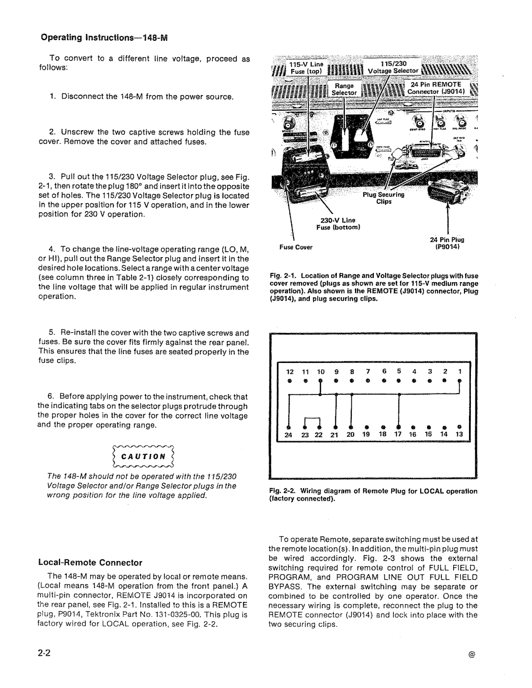 Tektronix 148-M manual 