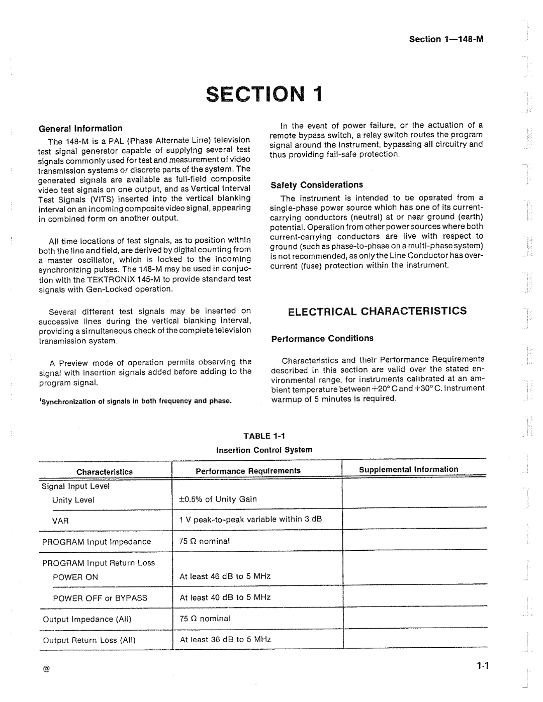 Tektronix 148-M manual 