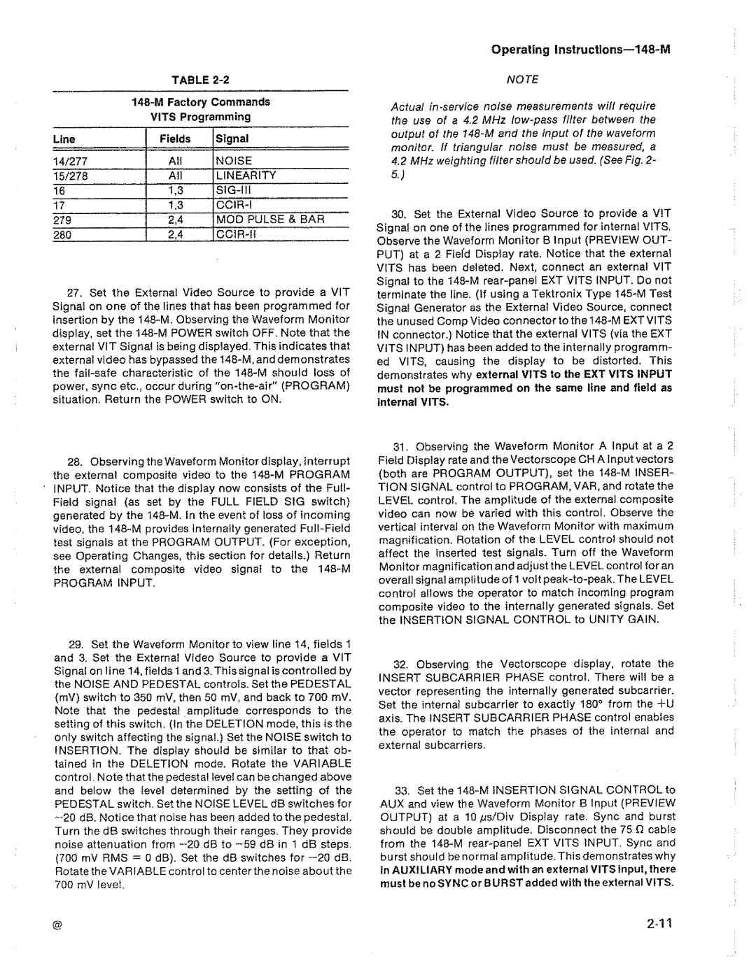 Tektronix 148-M manual 