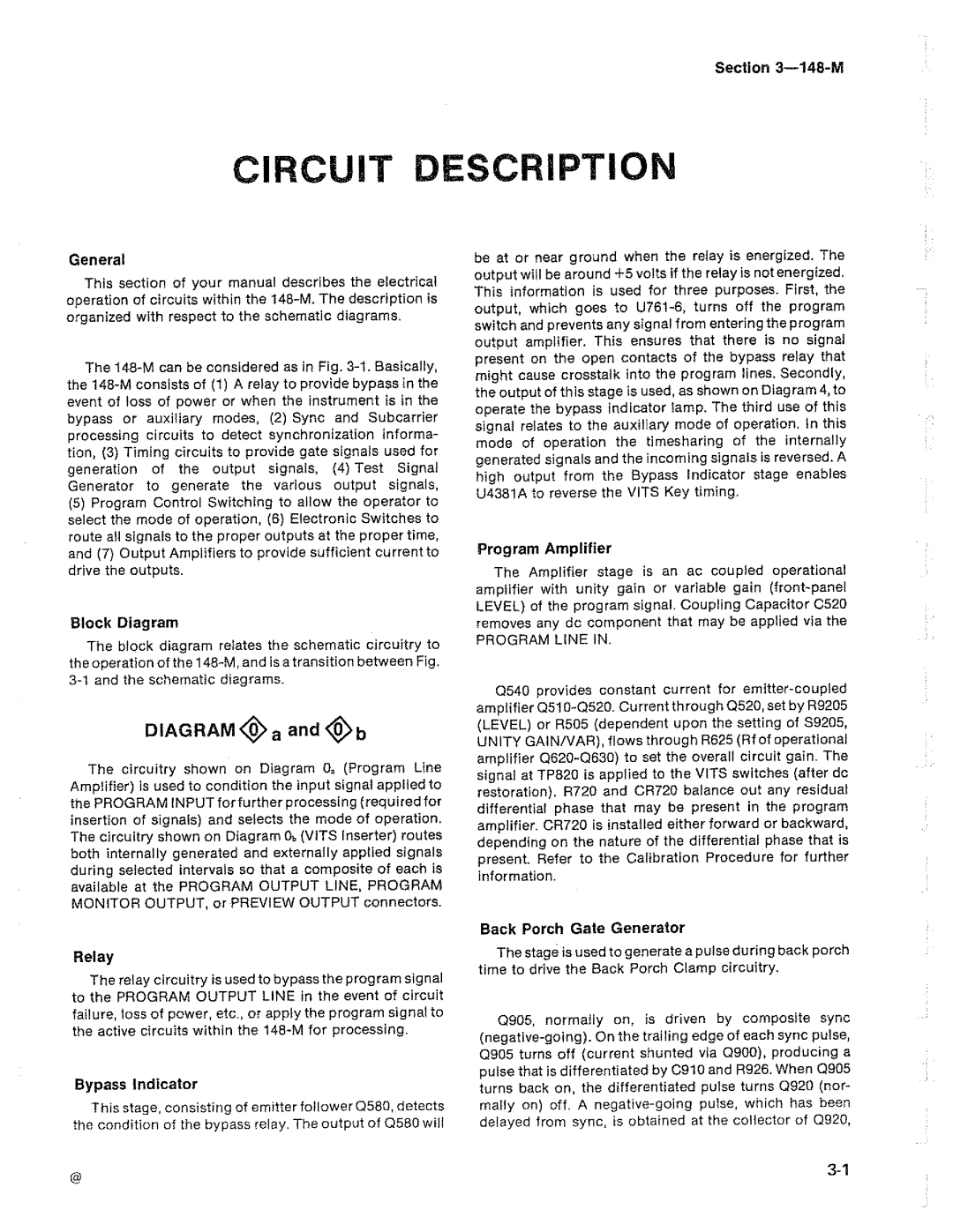 Tektronix 148-M manual 