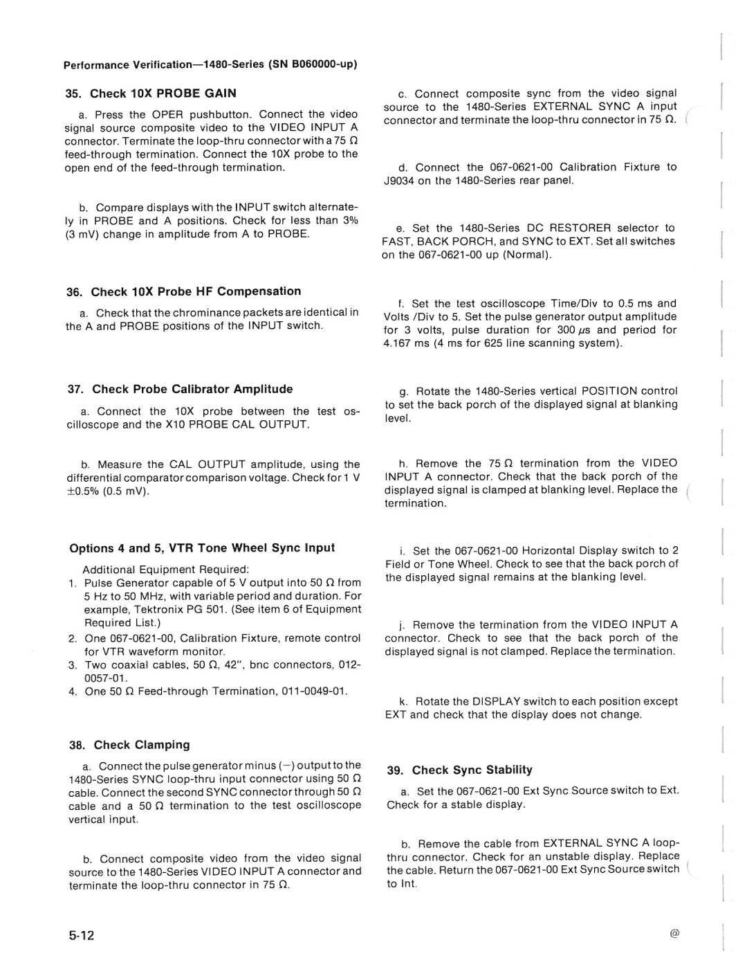 Tektronix 1480-SERIES manual 