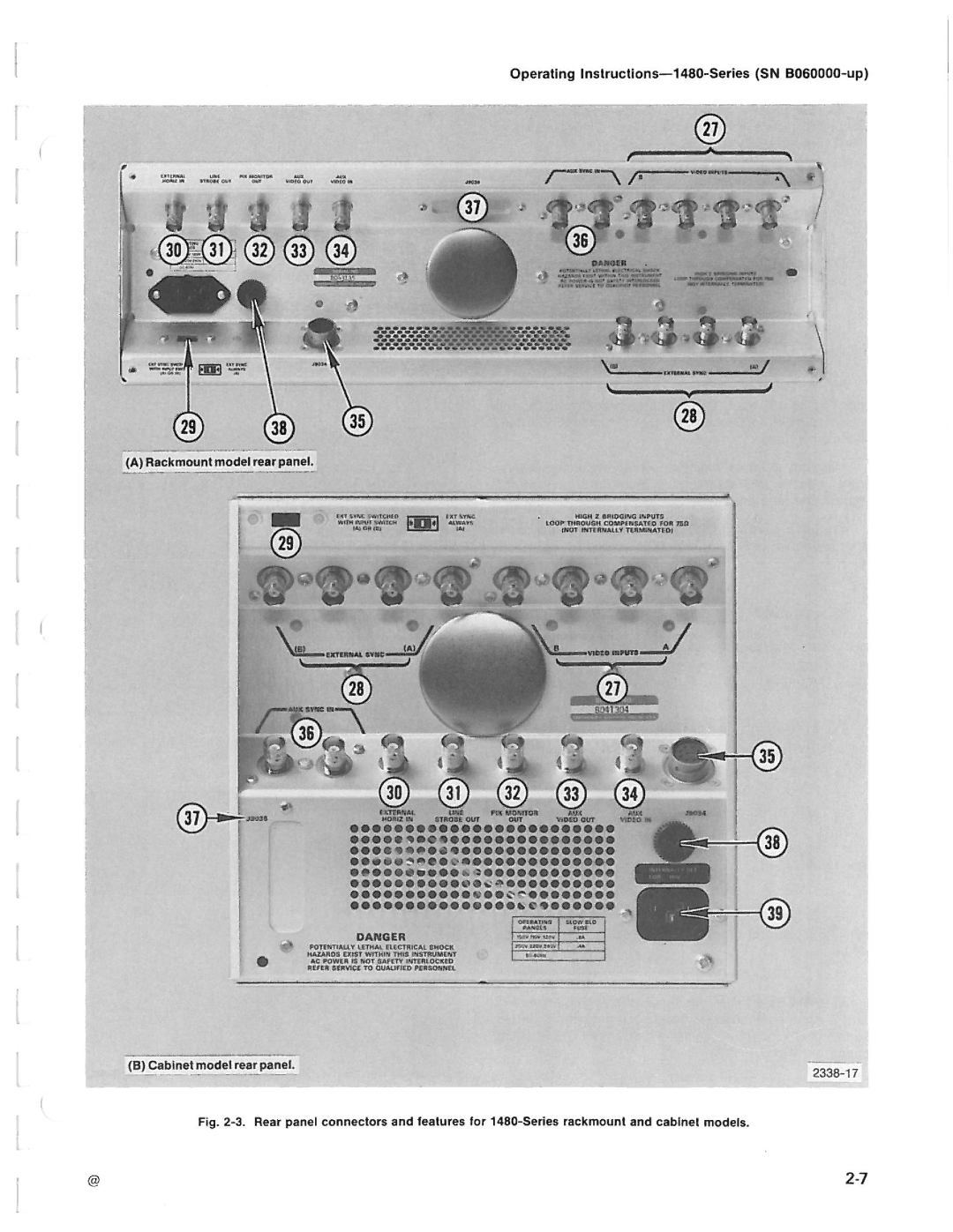 Tektronix 1480-SERIES manual 